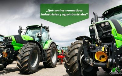 ¿Qué son los neumáticos industriales y agroindustriales?